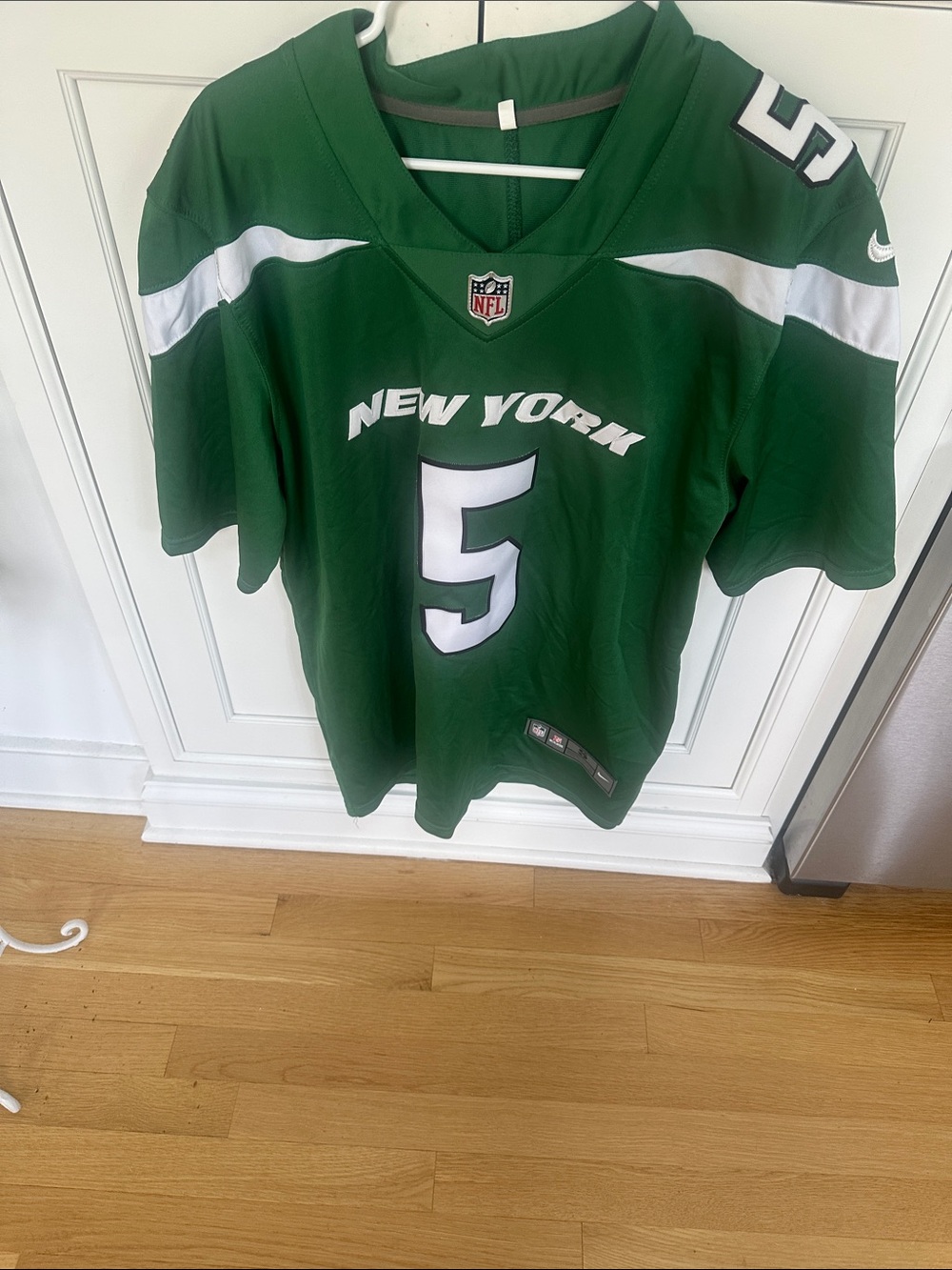 Jets White jersey